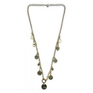 Collana catena color Argento e Ciondolo Oro Domina Dolman Bijoux - CO73885